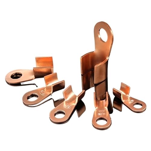 DSZUJTYROP Wire Terminal OT Type Open-End Copper Crimp Terminal Lugs 100A 500A Cable End Connector Splice Terminals Battery Wire Connectors(400A,30 Pieces) von DSZUJTYROP
