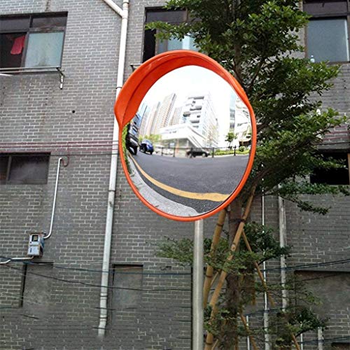 DSeenLeap Konvexer Verkehrsspiegel von 30 bis 120 Grad, bruchsichere Sicherheitslinse (60 cm) von DSeenLeap