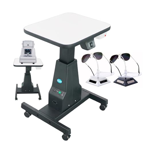 DSeenLeap Optischer Hubtisch, motorisierter Instrumententisch, optometrischer Hubtisch mit motorisiertem Tisch zur einfachen Höhenverstellung um 180 mm, mit Schubladen mit großer Kapazität (schwarz) DSeenLeap Optischer Hubtisch, motorisierter Instrumententisch, optometrischer Hubtisch mit motorisiertem Tisch zur einfachen Höhenverstellung um 180 mm, mit Schubladen mit großer Kapazität (schwarz) von DSeenLeap