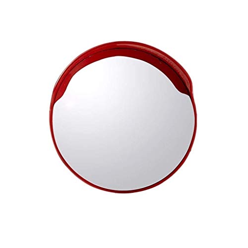 DSeenLeap Sicherheitsspiegel 45cm 60cm 80cm Konvex Flexibel Rund Transparent Weitwinkel Klar für Blindschiene (80cm) von DSeenLeap