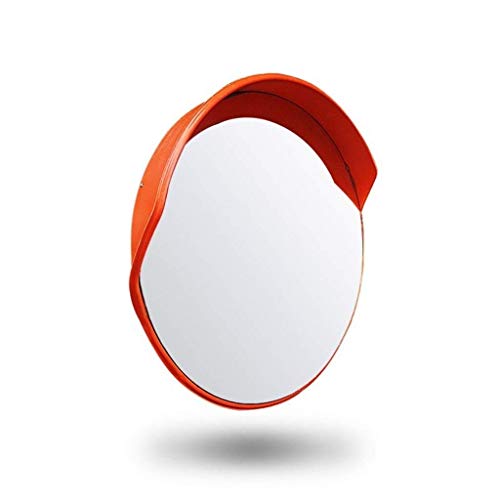 Sicherheitsspiegel 60CM / 80CM Weitwinkel U-Bahn-Station, Gebogener Spiegel Convex Außenspiegel für Innenspiegel Verkehr für Diebstahlschutz (60CM) von DSeenLeap