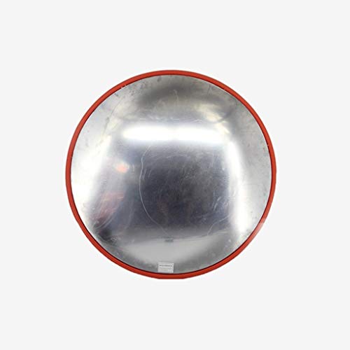 Sicherheitsspiegel Runder konvexer Spiegel, unverzerrter Spiegel, transparenter Diebstahlschutz, Garage RückfahrWeitwinkelobjektiv Diebstahlschutz Innenspiegel 30-60CM (60CM) von DSeenLeap