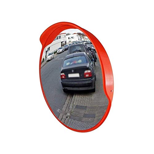 Tunnelfahrzeug Dummy Spiegel Ecke, Durable 30-80CM Durable Tragbare Konvexe Spiegel Tragbare Verkehrssicherheit Spiegel (45CM) von DSeenLeap