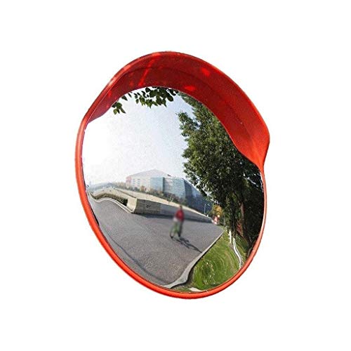 Verkehrsspiegel auf dem Weg, lange Lebensdauer roter Weitwinkel tragbare konvexe Kunststoff rotierenden Spiegel, Spiegel rotierend 45-120CM (100CM) von DSeenLeap