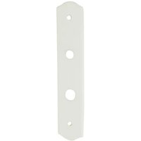 Einfache Platte aus weißem Porzellan zum Entkleiden. Einfache Platte aus weißem Porzellan zum Entkleiden. von DT 2000