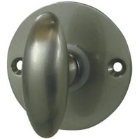 Funktionsrosette aus vernickeltem Stahl, verschließbar. von DT 2000