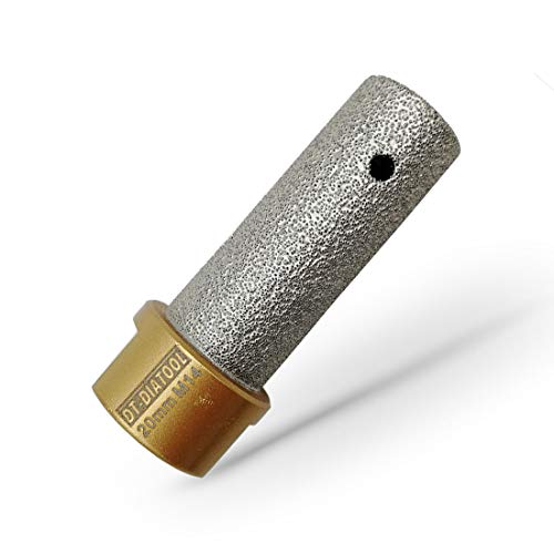 DT-DIATOOL Diamant Fingerfräser 20mm zum Vergrößern Löcher in Fliesen Porzellan Marmor Keramik Granit von DT-DIATOOL