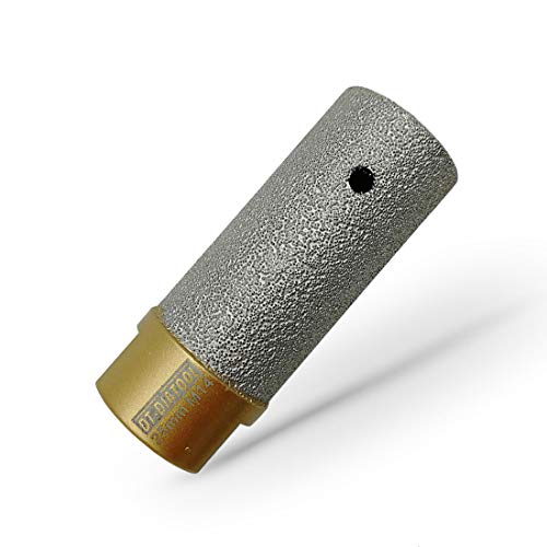 DT-DIATOOL Diamant Fingerfräser 25mm zum Vergrößern Löcher in Fliesen Porzellan Marmor Keramik Granit von DT-DIATOOL