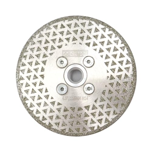 DT-DIATOOL Diamantscheibe 115 mm x M14 Galvanisch Trennscheibe und Schleifscheibe für Harte Fliesen Keramik Feinsteinzeug Granit Marmor DT-DIATOOL Diamantscheibe 115 mm x M14 Galvanisch Trennscheibe und Schleifscheibe für Harte Fliesen Keramik Feinsteinzeug Granit Marmor von DT-DIATOOL