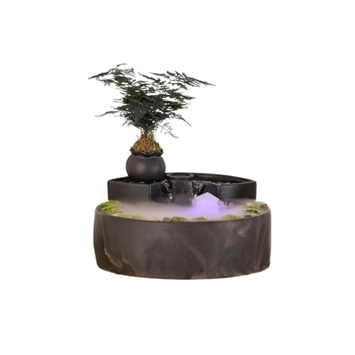 Desktop-Brunnen Fließende Wasser Ornamente Zirkulierende Brunnen Keramik Gast Desktop Micro Landschaft Desktop-Brunnen Fließende Wasser Ornamente Zirkulierende Brunnen Keramik Gast Desktop Micro Landschaft von DTACBNEUZ