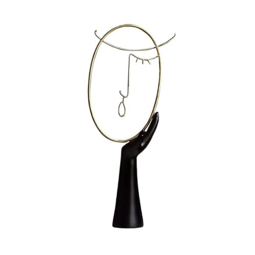Schreibtischdekor Moderne einfache kreative abstrakte Figuren Wohnzimmer Eingang Weinschrank Home Kunstwerk Ornamente Dekorationen(B) von DTACBNEUZ