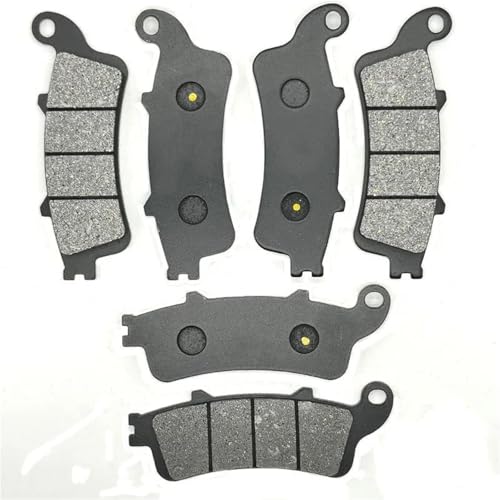 DTASMBD Motorrad-Bremsbeläge Motorrad Vorne Hinten Bremsbeläge Für HO&NDA XL1000V XL 1000 V 1000 V Varadero 1999-2006 Disk Bremsbelag Motorrad-Bremsbelagsatz(Vorne Hinten) von DTASMBD