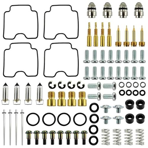 DTASMBD Motorrad Vergaser Umbau Reparatursatz Vergaser-Reparatursatz Für Suzuki GSX600F GSX 600 GSX600 600F F Katana (1998–2006). Motorrad-Vergaser-Reparatursatz. Ersatzteile. Reparatur Teile von DTASMBD