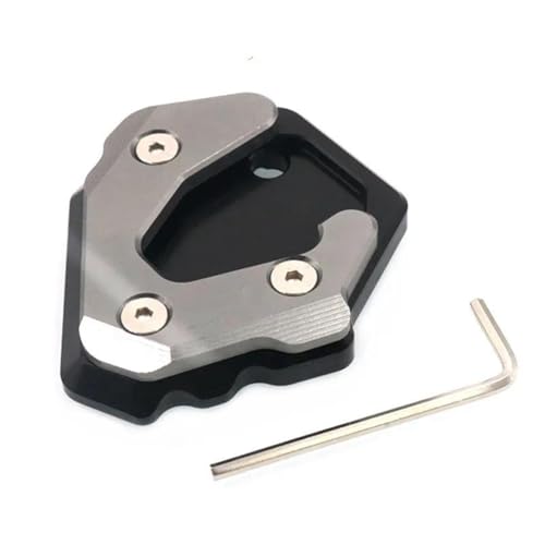 DTASMBD Seitenständer Fuß Unterlage Motorrad-Seitenständer-Pad Für Benelli TNT25 TNT 25 Ständerverlängerung Fuß Seitenstützständer Motorrad Ständer Fußpolster(Titan) von DTASMBD