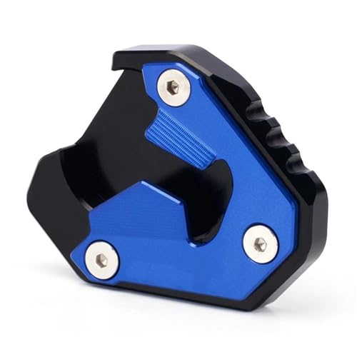 DTASMBD Seitenständer Fuß Unterlage Motorrad-Seitenständerfuß-Vergrößerungsplatte Für B&MW M1000XR 2024–2025 Motorrad Ständer Fußpolster(Blau) von DTASMBD