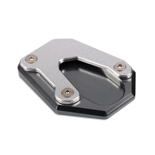 Seitenständer Fuß Unterlage Motorrad-Seitenständer-Auflage Für Suzuki GSR750 GSX-S1000S GSX-S1000F GSXS 1000 S/F, Verlängerungsplatte, Fußpolster, Seitenständer Motorrad Ständer Fußpolster(Titan) von DTASMBD