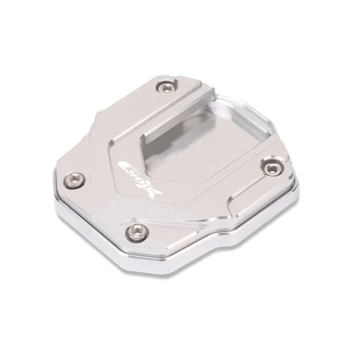 Seitenständer Fuß Unterlage Motorrad Seitenständer Pad Für B&MW C400X C400GT C400 X GT K51 2019-2023 Kickstand Verlängerungsplatte Unterstützung Fuß Seitenständer Pad Motorrad Ständer Fußpolster(Silbe von DTASMBD