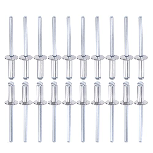 DTGN 5mmx13mm (DxL) Blinde Nieten - 60Pack - Gut für Maschinen Verbindung - Aluminum Kuppel Offene Endniete von DTGN