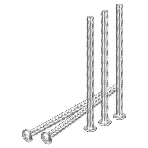 DTGN M3-0.5x50mm Innensechskantschrauben mit Linsenkopf - 25er Packung - Geeignet für Maschinen - 304 Edelstahl 18/8 - Vollgewinde Befestigungselemente DTGN M3-0.5x50mm Innensechskantschrauben mit Linsenkopf - 25er Packung - Geeignet für Maschinen - 304 Edelstahl 18/8 - Vollgewinde Befestigungselemente von DTGN