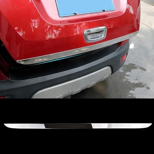 Auto Edelstahl Chrom Heckklappen Zierleiste Styling Leisten für Buick Encore Opel/Vauxhall Mokka X 2012-2018 ,Außenschutzaufkleber für Den Hinteren Kofferraumdeckel,Styling-Modifikations Zubehör Auto Edelstahl Chrom Heckklappen Zierleiste Styling Leisten für Buick Encore Opel/Vauxhall Mokka X 2012-2018 ,Außenschutzaufkleber für Den Hinteren Kofferraumdeckel,Styling-Modifikations Zubehör von DTGTEX
