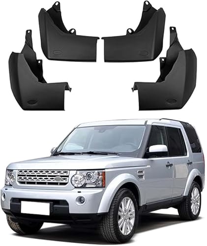 DTGTEX 4 Stück Auto Schmutzfänger für Discovery 4 2010-2016, Vordere Hintere Spritzschutz Kotflügelschutz Radabdeckungen Fender Mud Guard Flaps DTGTEX 4 Stück Auto Schmutzfänger für Discovery 4 2010-2016, Vordere Hintere Spritzschutz Kotflügelschutz Radabdeckungen Fender Mud Guard Flaps von DTGTEX
