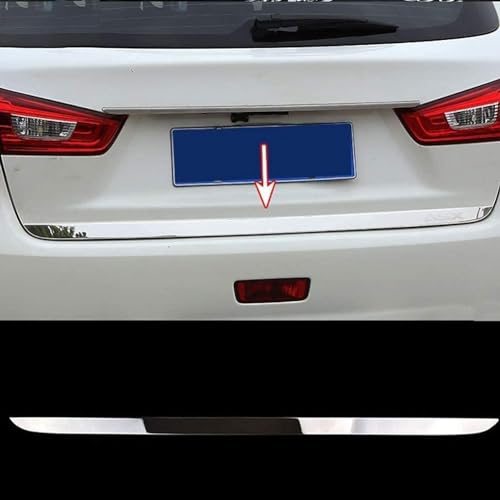 DTGTEX Auto Edelstahl Chrom Heckklappen Zierleiste Styling Leisten für Mitsubishi ASX Outlander Sport 2011-2017,Außenschutzaufkleber für Den Hinteren Kofferraumdeckel,Styling-Modifikations Zubehör DTGTEX Auto Edelstahl Chrom Heckklappen Zierleiste Styling Leisten für Mitsubishi ASX Outlander Sport 2011-2017,Außenschutzaufkleber für Den Hinteren Kofferraumdeckel,Styling-Modifikations Zubehör von DTGTEX