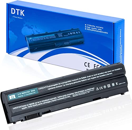 DTK Notebook Laptop Akku für Dell E5420 E5430 E5530 E6420 E6430 E6520 E6530 Inspiron 4420 5420 5425 7420 7520 4720 5720 M421R M521R N4420 N4720 N5420 N5720 Vostro 3460 3560 5200mAh von DTK