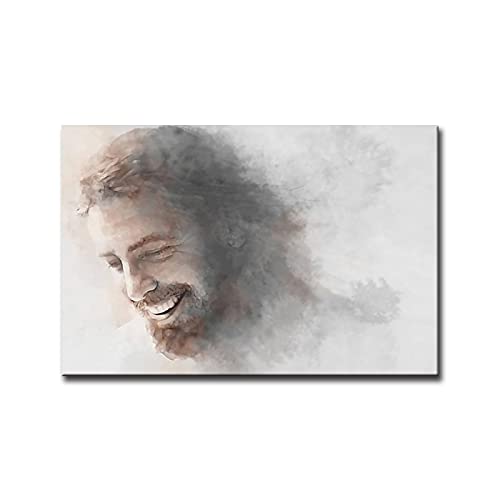 Jesus Christus Auf Leinwand Poster Und Drucke Dekorative Wandkunst Bilder Malerei Für Wohnzimmer Dekoration 70x110cm Rahmenlos von DTKJ