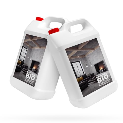 2x5 Liter Bioethanol Premium 100% fürAlkohol für Kamin (Bioethanol Premium, 10L) von DTP-SOFT