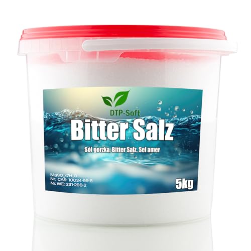 5kg Bittersalz Tannendünger Blattdünger Koniferendünger Magnesium im Eimer 5 kg von DTP-SOFT