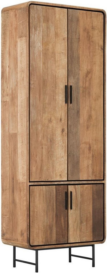 DTP Buffet Evo aus recyceltem Teakholz, Holztüren von DTP