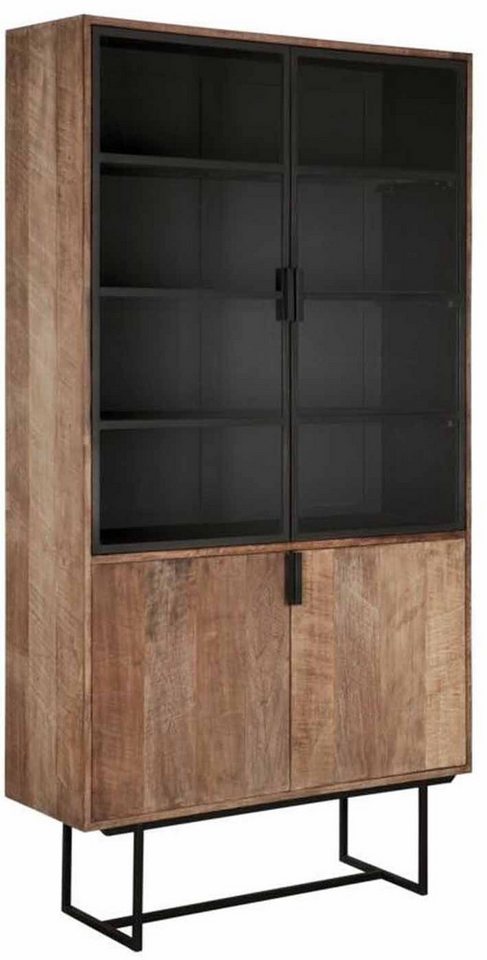 DTP Buffet Vitrinenschrank Odeon, Teak/Metall von DTP