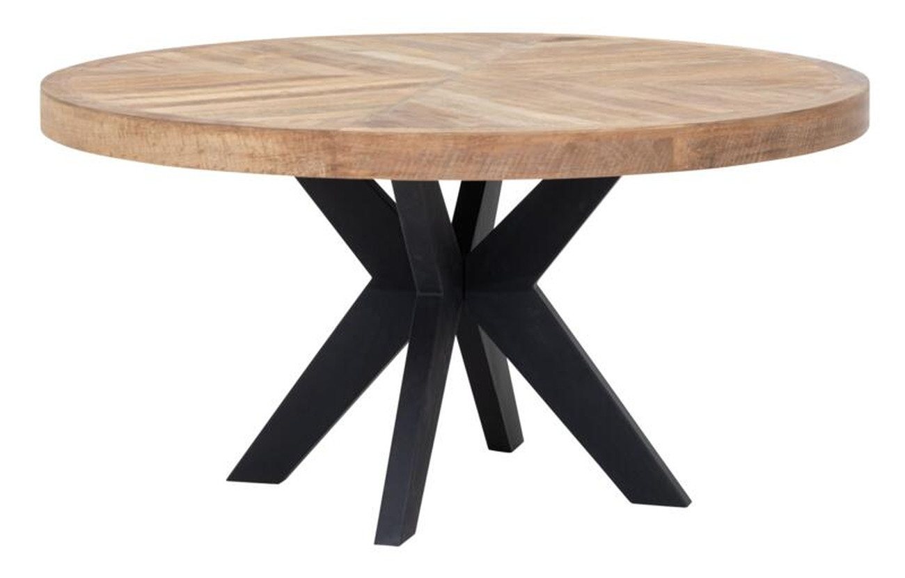 DTP Esstisch Einstein aus recyceltem Teakholz, Ø 150 cm, Geeignet für 4-6 Personen DTP Esstisch Einstein aus recyceltem Teakholz, Ø 150 cm, Geeignet für 4-6 Personen von DTP