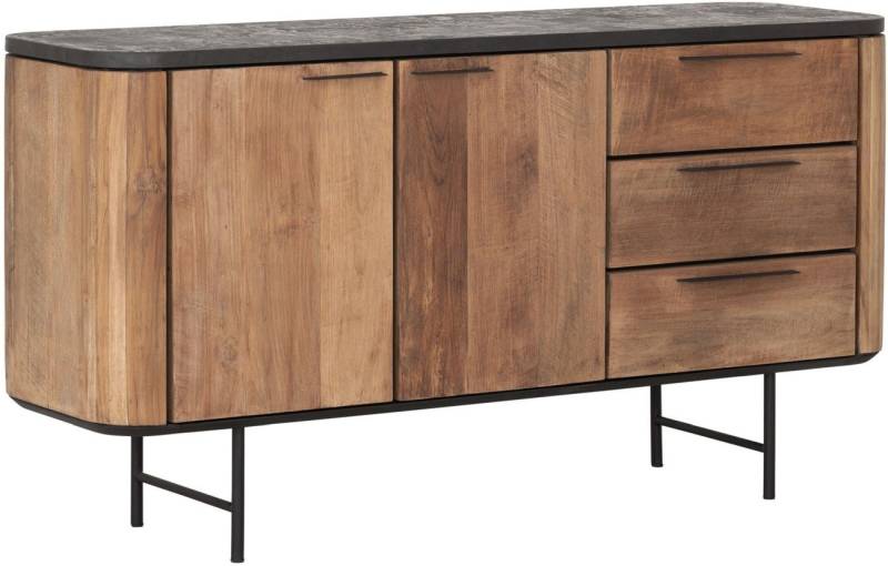 DTP Sideboard Soho aus recyceltem Teakholz, 160 cm von DTP