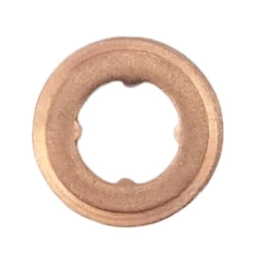 Einspritzdüsen Auto Kraftstoffeinspritzer 50 STÜCKE 7 × 15mm Diesel Common Rail Injektordüse Kupfer Dichtscheibe EURO-III Shim Dichtung Fit Für Bosch(50pcs 7x15x3) von DTYBJN