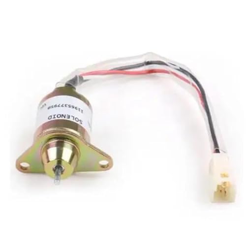 Kraftstoff Absperrmagnetventil 1503ES12S5SUC5S 119653-77950 119233-77932 1503ES-12S5SUC12S Stopmagnetventil passend für Yanmar Dieselmotor Abschaltmagnetventil(B 24V) von DTYBJN