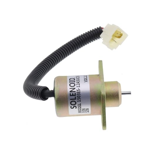 Kraftstoff Absperrmagnetventil Kraftstoffabschaltungsmagnetventil 17454-60010 17594-60014 1503ES-12A5UC5S SA-4569-T Passend für Kubota BX22D F2560E F3060 Abschaltmagnetventil Kraftstoff Absperrmagnetventil Kraftstoffabschaltungsmagnetventil 17454-60010 17594-60014 1503ES-12A5UC5S SA-4569-T Passend für Kubota BX22D F2560E F3060 Abschaltmagnetventil von DTYBJN