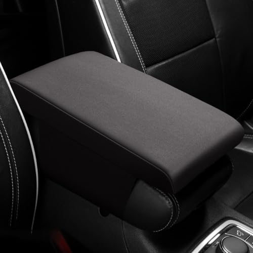 DTZAEUKE Auto Armlehne Matte FüR Benz W206 Classe C 2021 2022 2023 2024, Mittelarmlehne Armlehnen Polster Pad Komfortabler Weich Innenraum ZubehöR,Black von DTZAEUKE