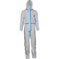 Schutzoverall Typ 4/5/6 Tyvek 600 Plus, weiß, Unisex-Größe: 2XL - Dupont von DUPONT
