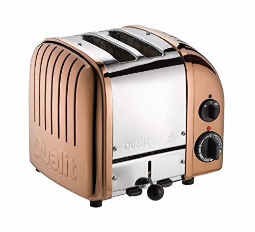 Dualit Classic 2 Toaster, kupfer/chrom poliert handgefertigt von DUALIT