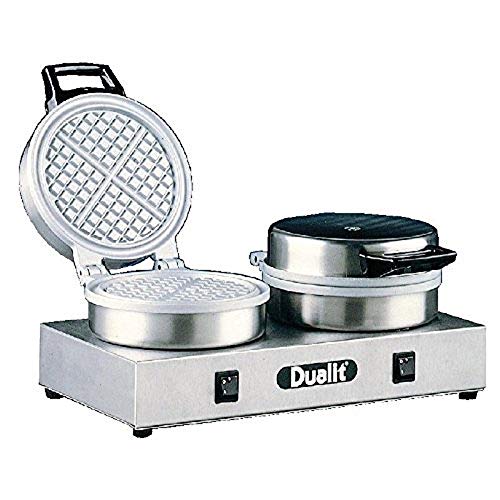 DUALIT Waffeleisen 74002, Silber, 190(H) x 400(W) x 220(D) mm von DUALIT