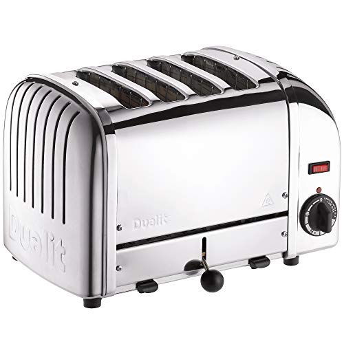 Dualit Edelstahl-Toaster, 4 Scheiben silber Dualit Edelstahl-Toaster, 4 Scheiben silber von DUALIT