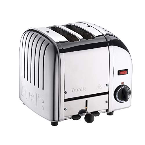 Dualit Klassischer Vario-Toaster mit 2 Scheiben – Edelstahl, handgefertigt in Großbritannien – austauschbare ProHeat Elemente – Erhitzen Sie zwei oder vier Schlitze – Auftauen von Brot, mechanischer Timer – austauschbare Teile Dualit Klassischer Vario-Toaster mit 2 Scheiben – Edelstahl, handgefertigt in Großbritannien – austauschbare ProHeat Elemente – Erhitzen Sie zwei oder vier Schlitze – Auftauen von Brot, mechanischer Timer – austauschbare Teile von DUALIT