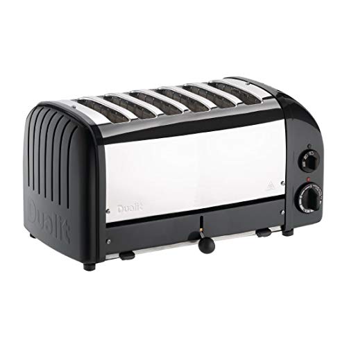 Dualit Toaster 60145 schwarz 6 Schlitze von DUALIT