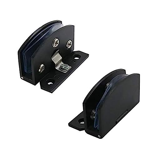 90-Grad-Glastürscharniere, 2 STÜCKE Edelstahl Badezimmer Klemme Kein Bohren Heavy Duty Klemmscharnier Zinklegierung Weinschrank Scharniere 90-Grad-Glastürscharniere, 2 STÜCKE Edelstahl Badezimmer Klemme Kein Bohren Heavy Duty Klemmscharnier Zinklegierung Weinschrank Scharniere von DUANGYMM