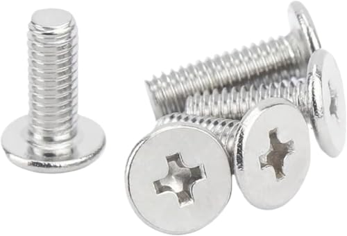 Edelstahlschrauben, Kreuzschlitzschrauben aus Edelstahl, 20 Stück M2 .5 3-40mm(M2.0x35mm) von DUANGYMM