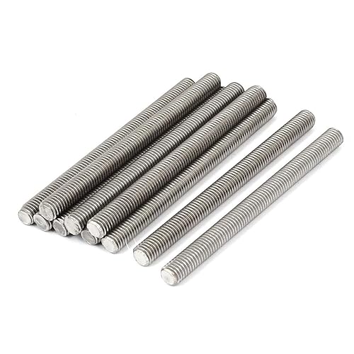 Vollständig mit Gewinde versehene Stangen und Bolz 10 Stück 304 Edelstahl M3 Volle Länge 8 40Mm Geeignet for die Automobil- Und Bauindustrie(M3x18mm) von DUANGYMM