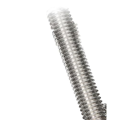 Vollständig mit Gewinde versehene Stangen und Bolz M2 M2.5 M3 M4 Doppelkopf-Schraubenbolzen A2 304 Edelstahl-Schraubenstangenwellenmutter(100mm M2) von DUANGYMM