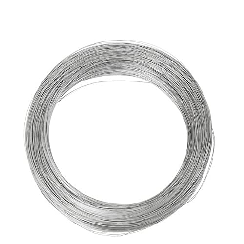 Drahtseil 0,2 mm bis 1, Edelstahl Weiche Draht mit geglühtem Drahtseilseil. Zaun(0.5mmX5meters) von DUANSIYU