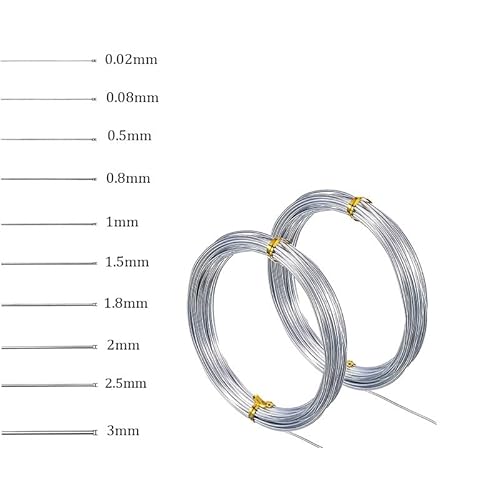 Drahtseil 100M ~ 1M Edelstahl-Federdraht, harter Draht, voller, Durchmesser 0,02/0,3/0,4/0,5/0,6/0,8/1,5/2,5/3 mm, Federstahldraht(1.6mmX5m) von DUANSIYU